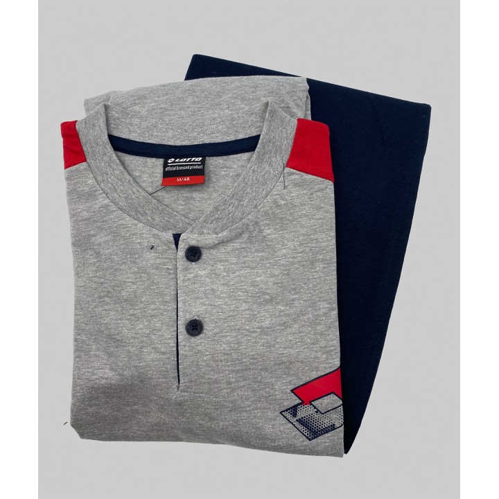 pigiama-uomo-estivo-lotto-LP1222-grigio