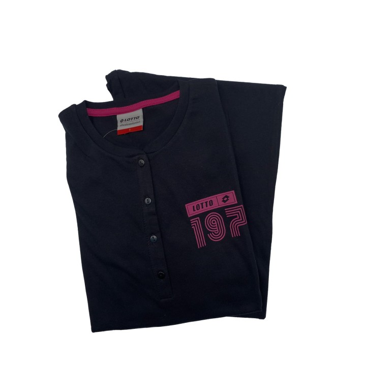 pigiama-estivo-donna-lotto-lp5240-nero