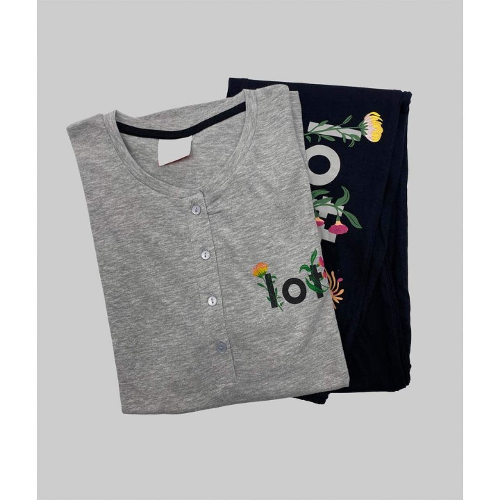 pigiama-estivo-donna-lotto-lp5233-grigio-melange