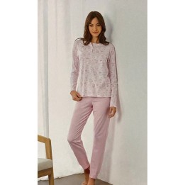 pigiama-donna-taglie-forti-estivo-il-granchio-gp5122c-rosa-scatola