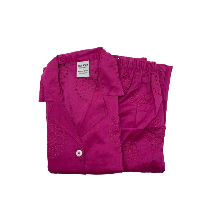 pigiama-donna-aperto-davanti-estivo-nacshua-gloria-fuxia