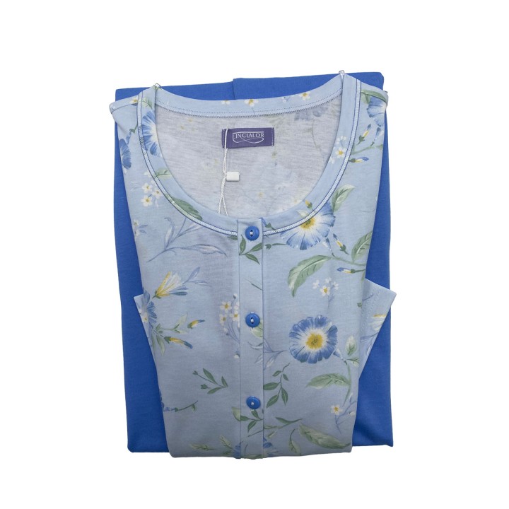 pigiama-di-cotone-donna-estivo-linclalor-175368-azzurro