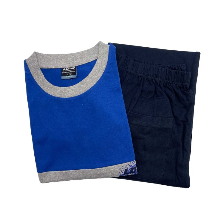 pigiama-uomo-cotone-lotto-lp1103-bluette
