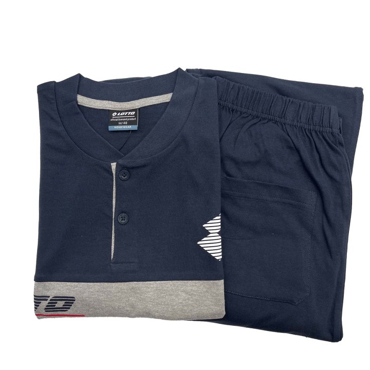 pigiama-uomo-cotone-con-bottoni-lotto-lp1135-blu