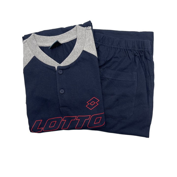 pigiama-uomo-estivo-con-bottoni-lotto-lp1105-blu