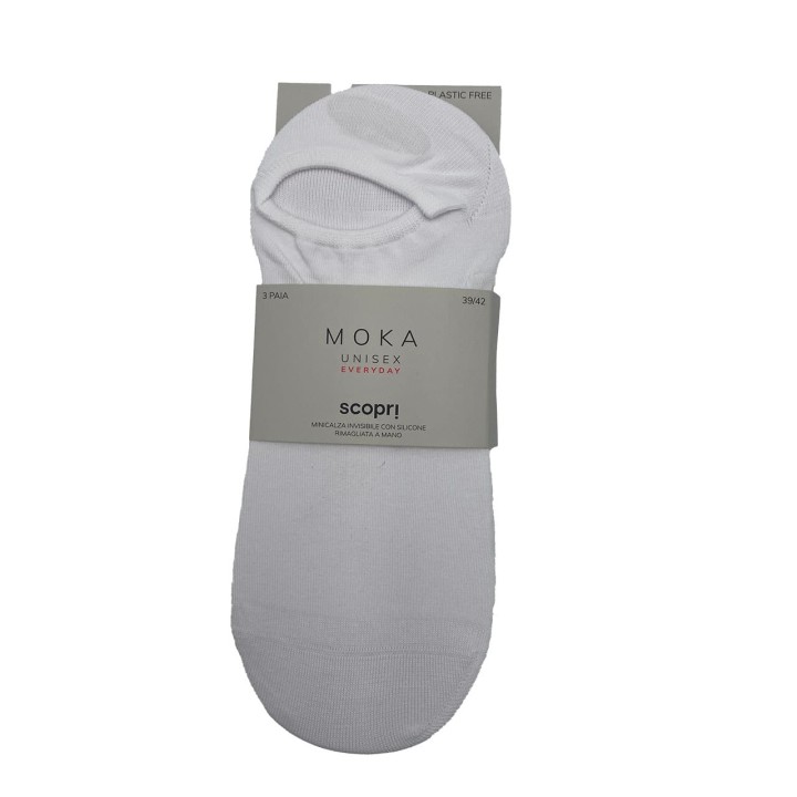 calzini-fantasmino-uomo-donna-accollato-scopri-moka-3pz-bianco