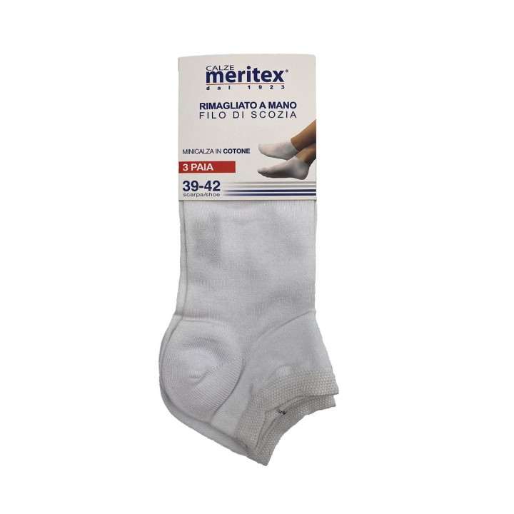 calze-fantasmino-in-filo-di-scozia-meritex-8500-3pz-bianco