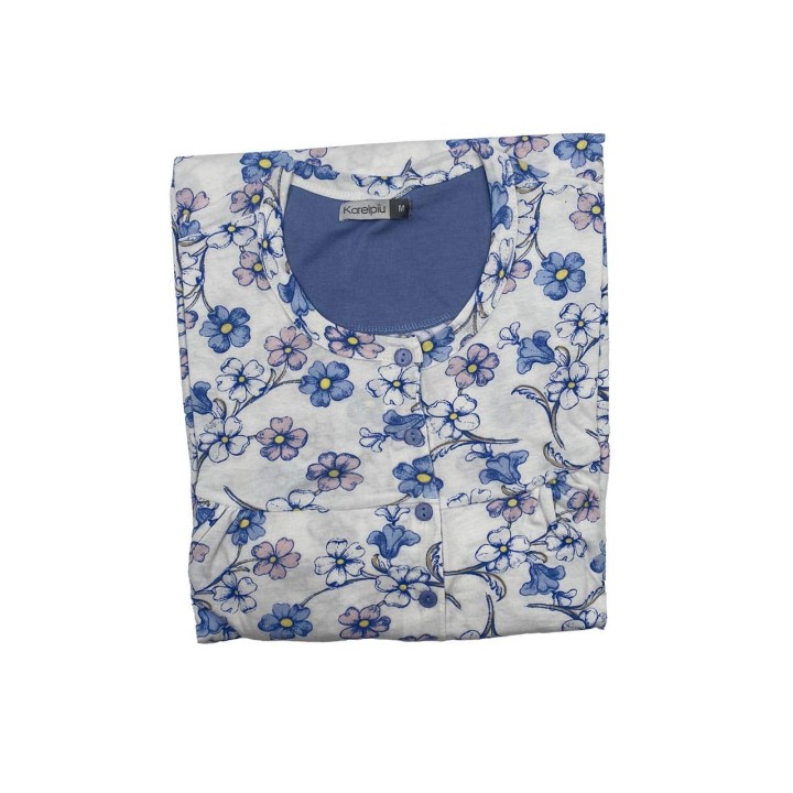 camicia-da-notte-donna-estiva-karelpiu-ke0017cl-cielo