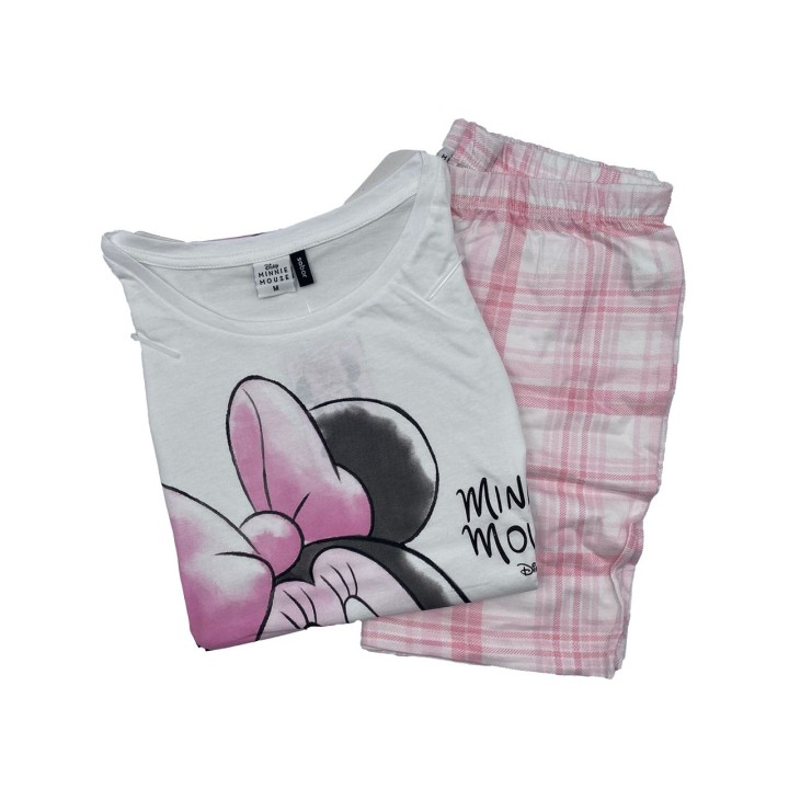 pigiama-donna-disney-corto-dyd2660-bianco