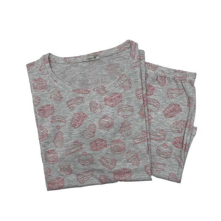 pigiama-jadea-corto-3226-grigio