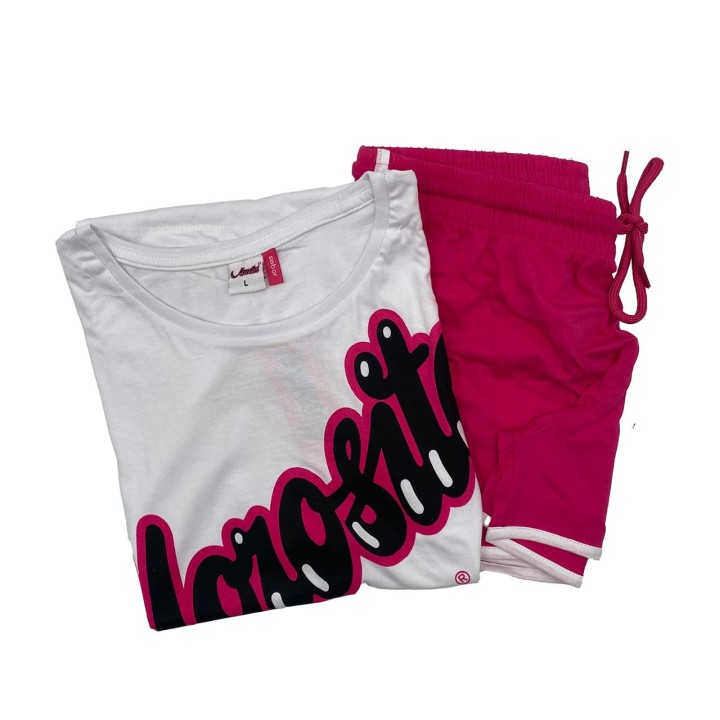 pigiama-estivo-donna-corto-morositas-7016-bianco