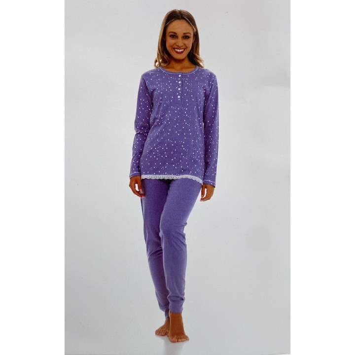 pigiama-donna-taglie-forti-estivo-maristella-3329a-foto