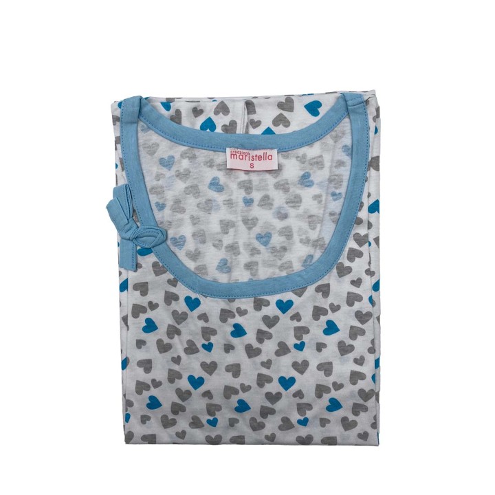 camicia-da-notte-cotone-spalla-larga-maristella-3304-cielo