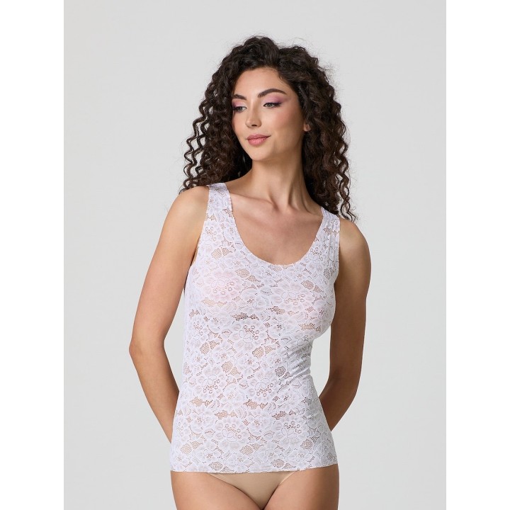 canotta-in-pizzo-senza-cuciture-jadea-8024-bianco-fronte-bis
