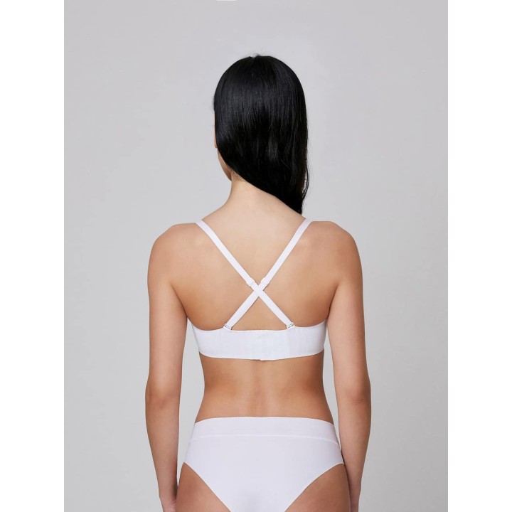 Reggiseno invisibile senza cuciture Jadea Nuvola retro incrociato
