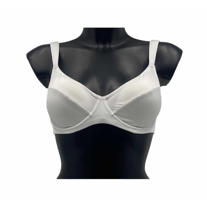 Reggiseno con spalline larghe Sièlei 2542-bianco