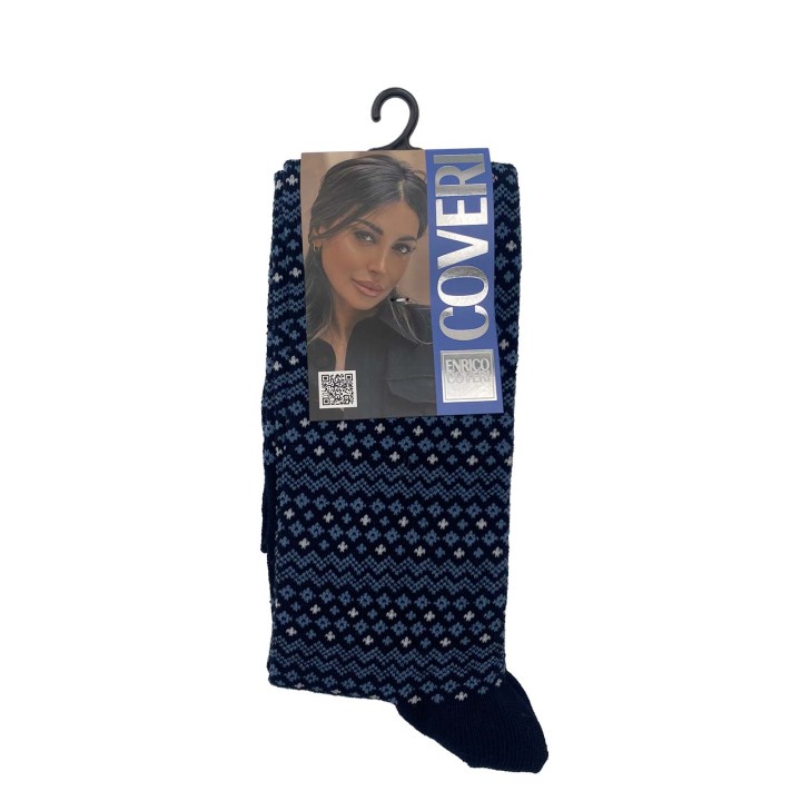 calzini-lunghi-donna-invernali-micro-fantasia-coveri-giorgia-317c-blu-cielo