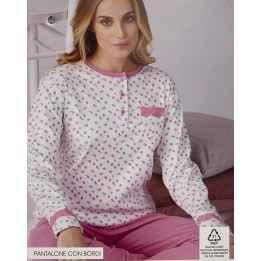 pigiama-donna-invernale-con-bottoni-karelpiu-sk9007pld