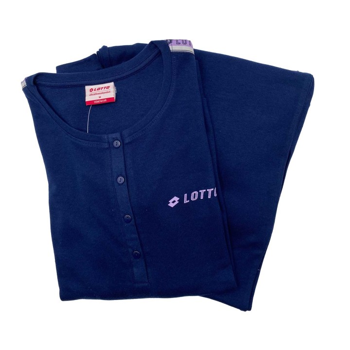 Pigiama donna invernale sportivo Lotto LP6084