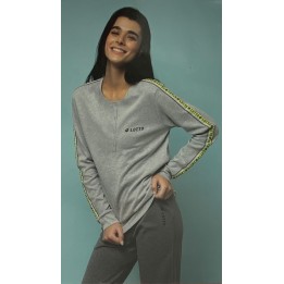 Pigiama donna invernale sportivo Lotto LP6084