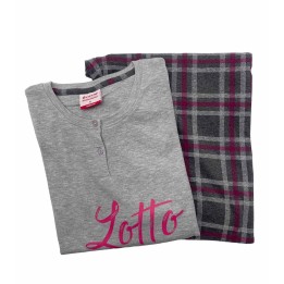Pigiama donna caldo cotone Lotto LP6080