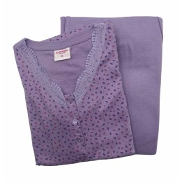 Pigiama donna taglie forti invernale Il Granchio GP6138C