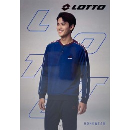 Pigiama uomo taglie forti Lotto LP2143C jeans foto