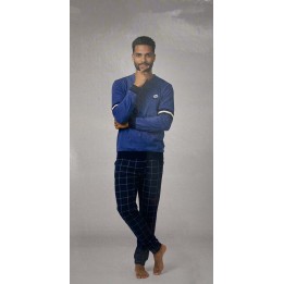 Pigiama uomo invernale Lotto LP2144 avio foto