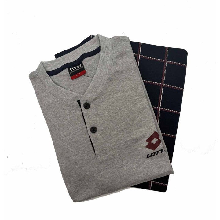 Pigiama uomo invernale Lotto LP2144