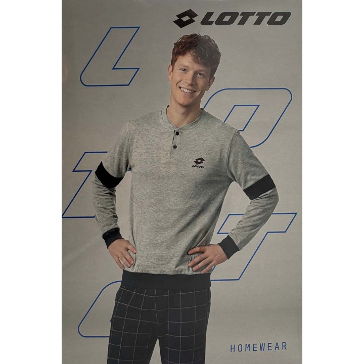 Pigiama uomo invernale Lotto LP2144