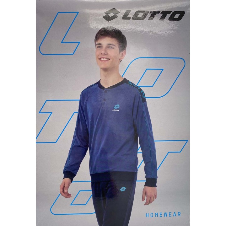 Pigiama ragazzo invernale Lotto LP4241