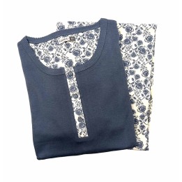 Pigiama donna taglie forti invernale Karelpiù KI1035PLDX