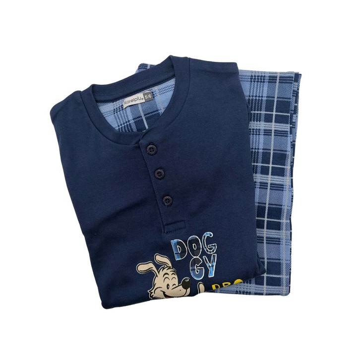 Pigiama caldo cotone bambino Karelpiù SK1265