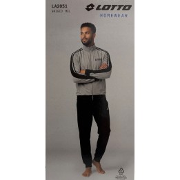 Tuta uomo in felpa aperta Lotto La2051