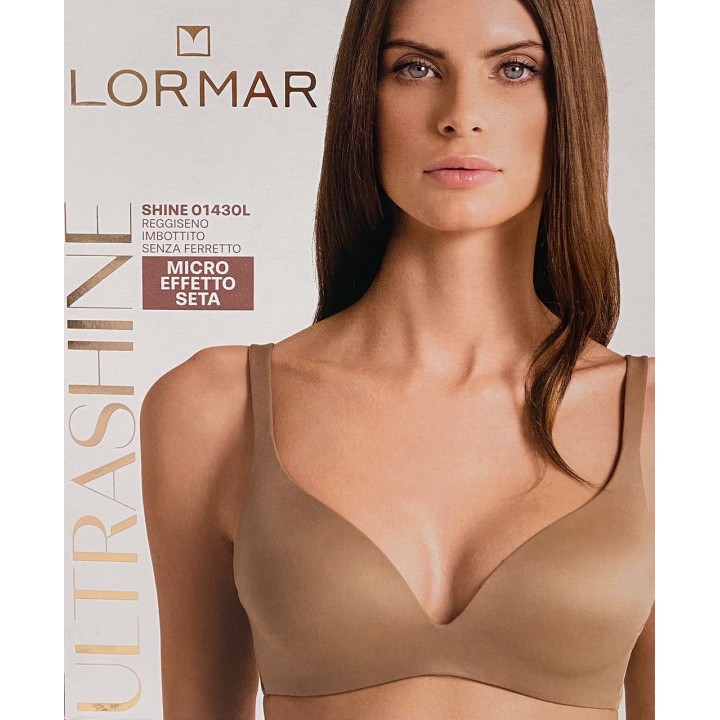 Reggiseno a triangolo senza ferretto Lormar Shine scatola