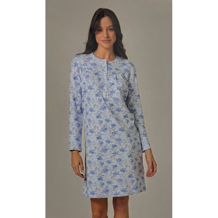 Camicia da notte taglie forti Il Granchio GP6145C