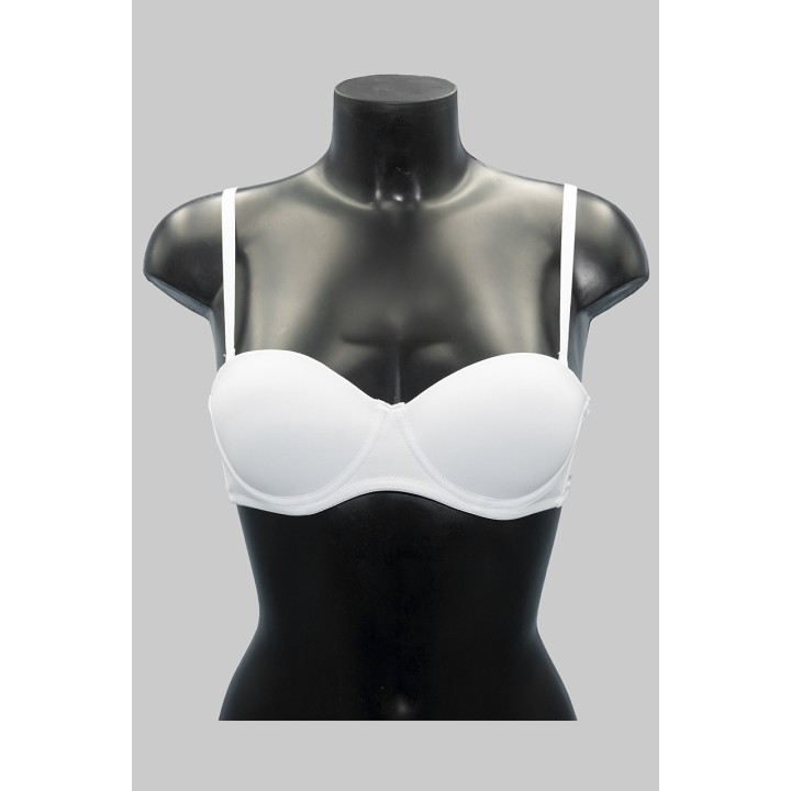 Reggiseno a fascia con ferretto Infiore 2005 bianco
