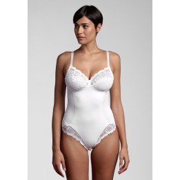 Body contenitivo donna senza ferretto Lepel 254 bianco