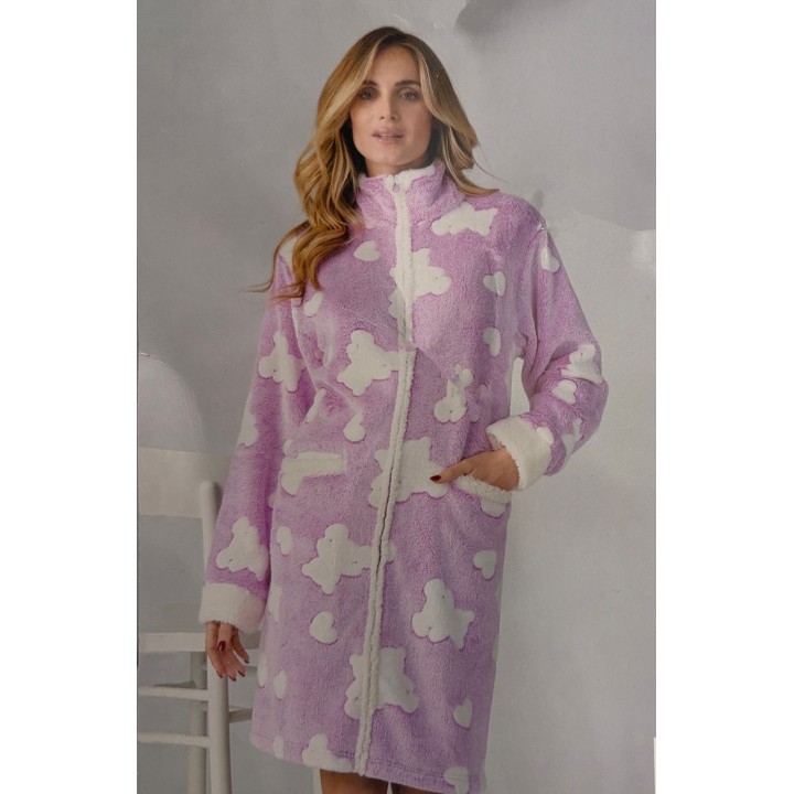 Vestaglia invernale donna in coral Karelpiù K9243