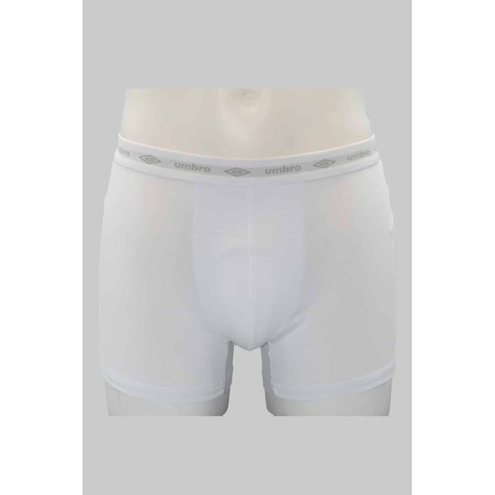 Boxer uomo cotone elasticizzato Umbro 701 bianco