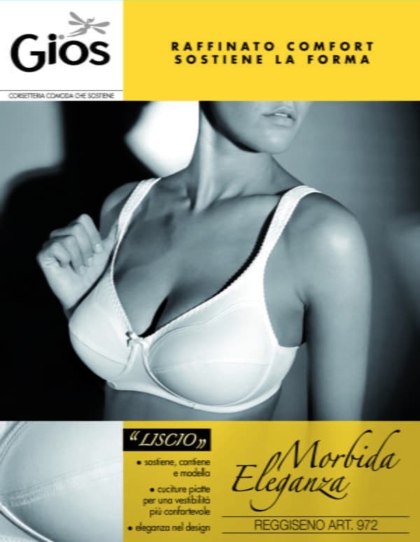 Reggiseno Gios senza ferretto contenitivo 972