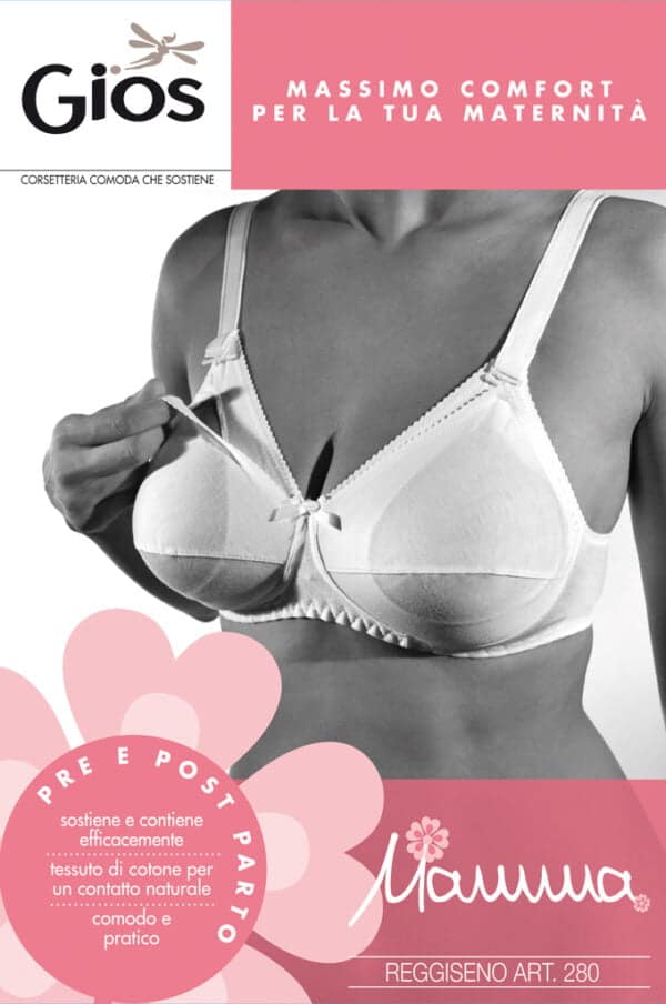 Reggiseno allattamento in cotone Gios 280