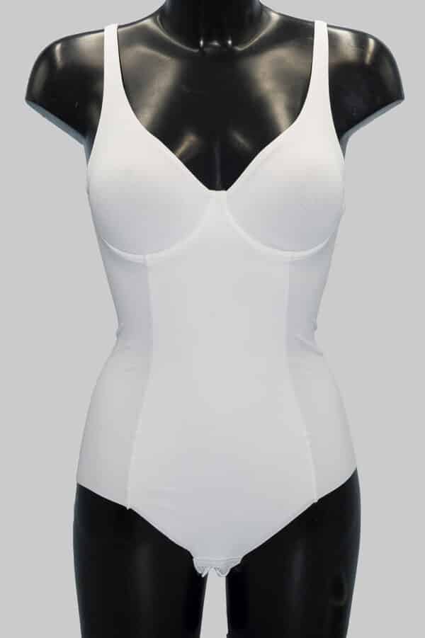 Body intimo con ferretto donna Sièlei 1848 bianco fronte