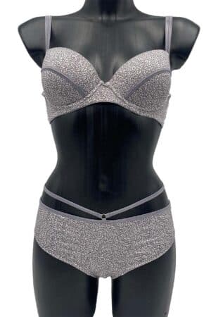 Completino intimo donna con ferretto Sièlei 7042 grigio