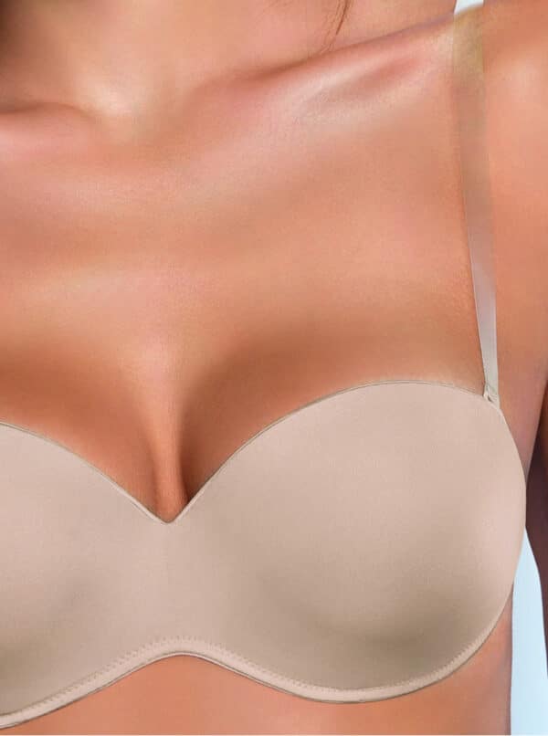 Reggiseno a fascia push up con coppe graduate Sièlei 1570 dettaglio