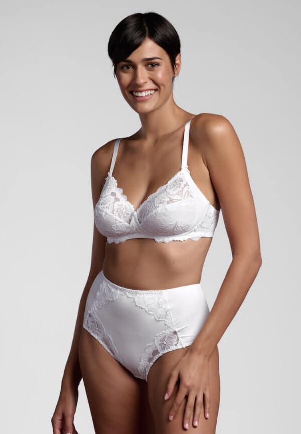 Guainetta contenitiva Lepel 256 bianco fronte