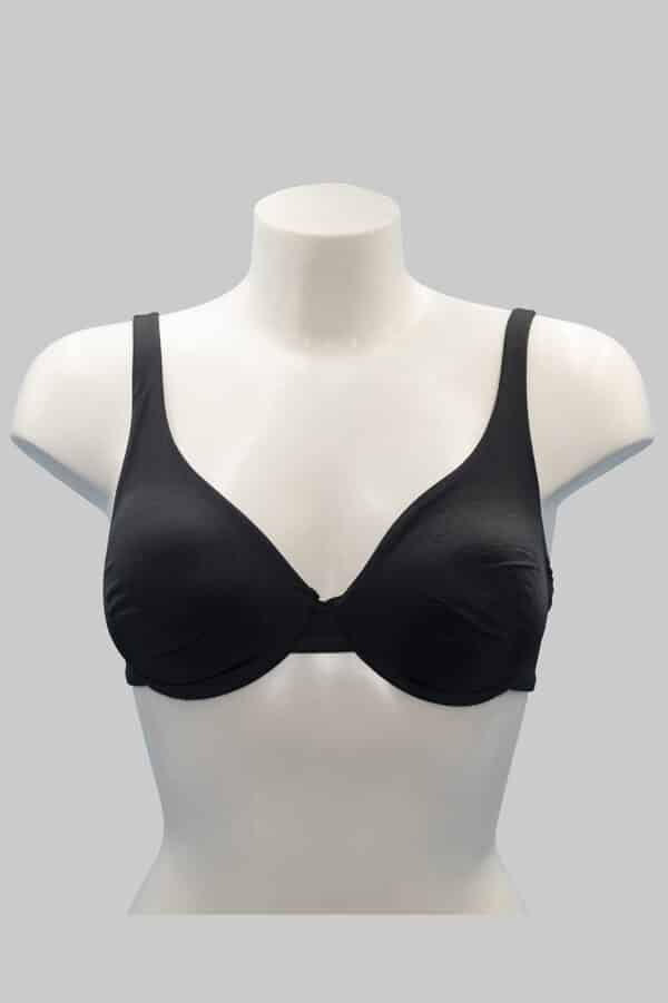 Reggiseno preformato con ferretto Spiman 2410 nero