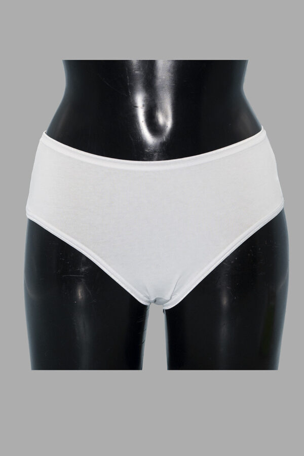 Slip donna cotone elasticizzato Cotonella 3940 MIDI 3pz bianco