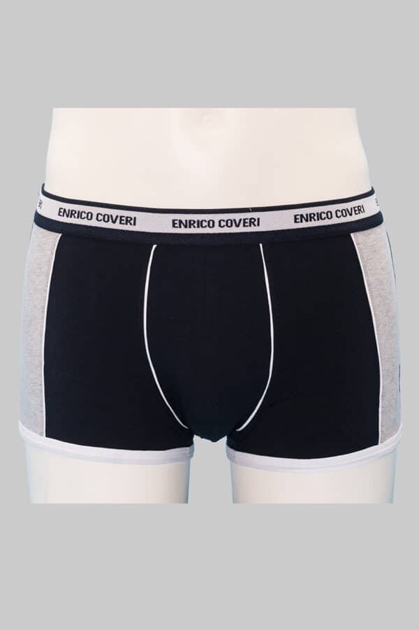 Boxer Enrico Coveri in cotone elasticizzato EB1003 blu