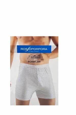 Boxer con apertura davanti con bottoni Rossoporpora 205